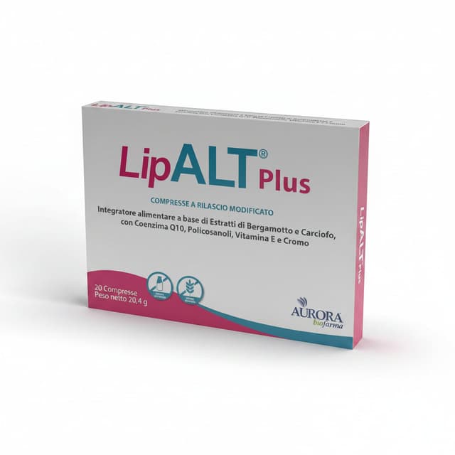 Lipalt Plus Carciofo + Coenzima Q10 – 20 compresse