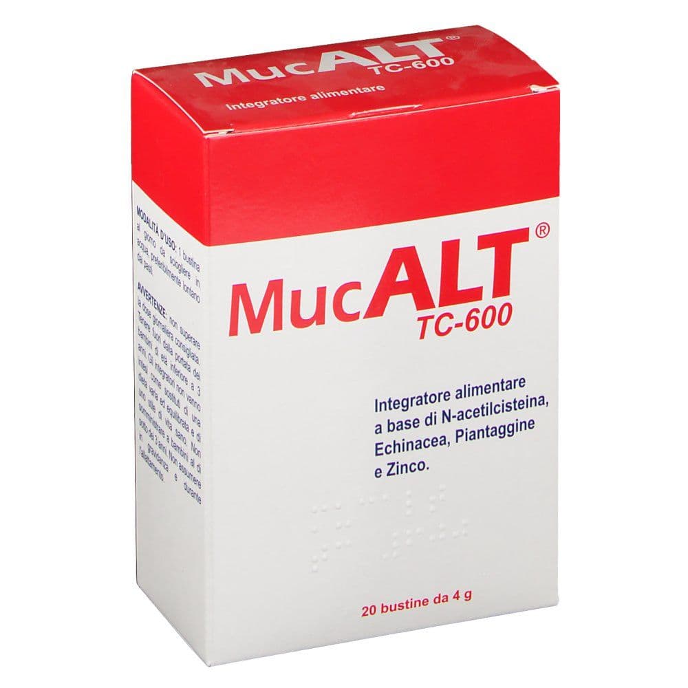 Mucalt TC-600 – 20 bustine da 4 g