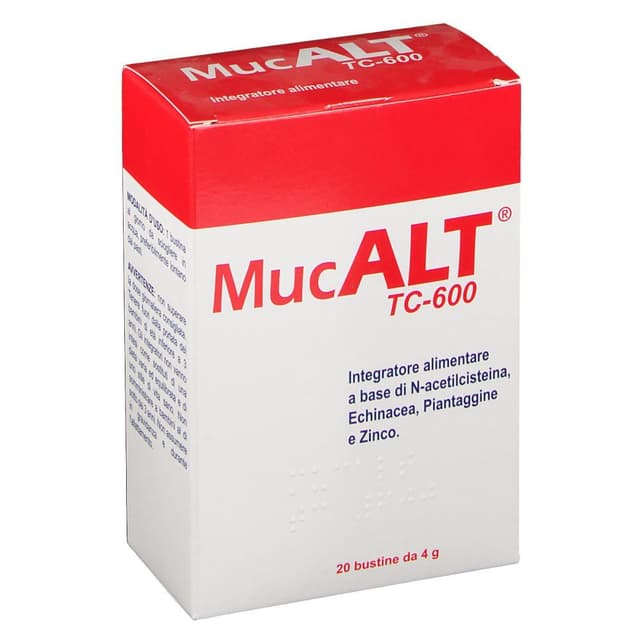 Mucalt TC-600 – 20 bustine da 4 g