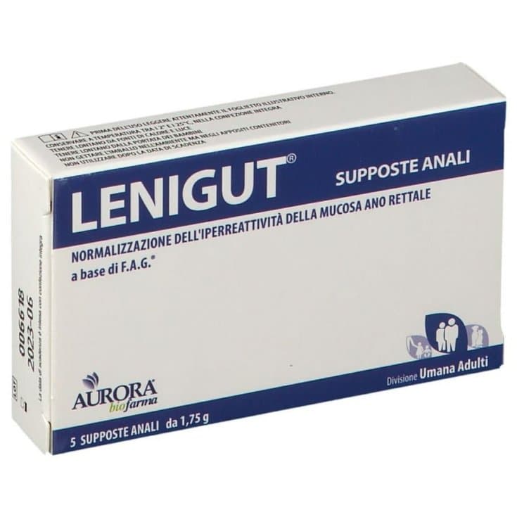 Lenigut Supposte Anali – 5 Stück