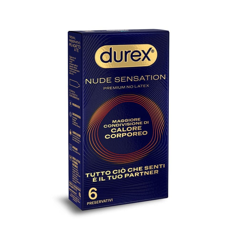 Durex Nude Sensation 6 pezzi – Preservativi