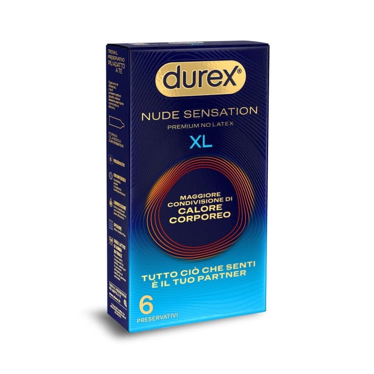 Durex Nude Sensation XL 6 pezzi – Preservativi