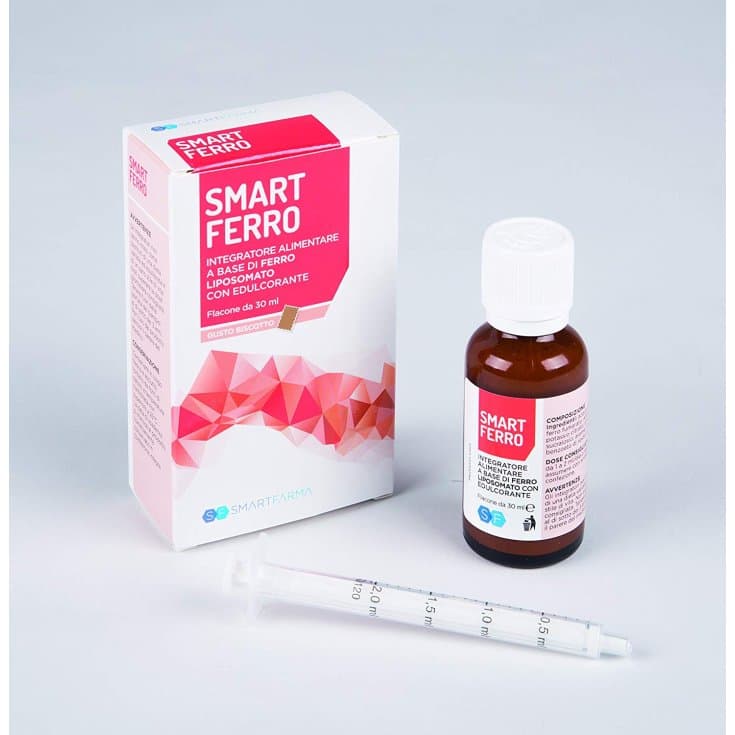 SMARTFERRO – Ferro + Folato gocce 30 ml