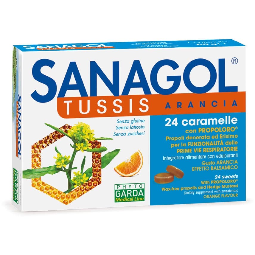 Sanagol Tuss Orange – 24 pastiglie