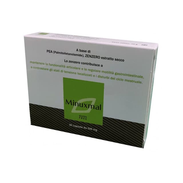 Minuxmal OTI Palmitoiletanolamide (PEA) + Zenzero – 30 capsule da 500 mg
