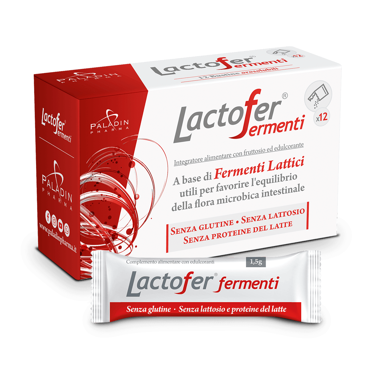 Lactofer Fermenti – 12 bustine