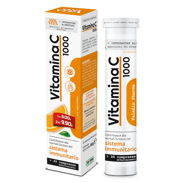 Sanavita Vitamina C Effervescente – 20 compresse