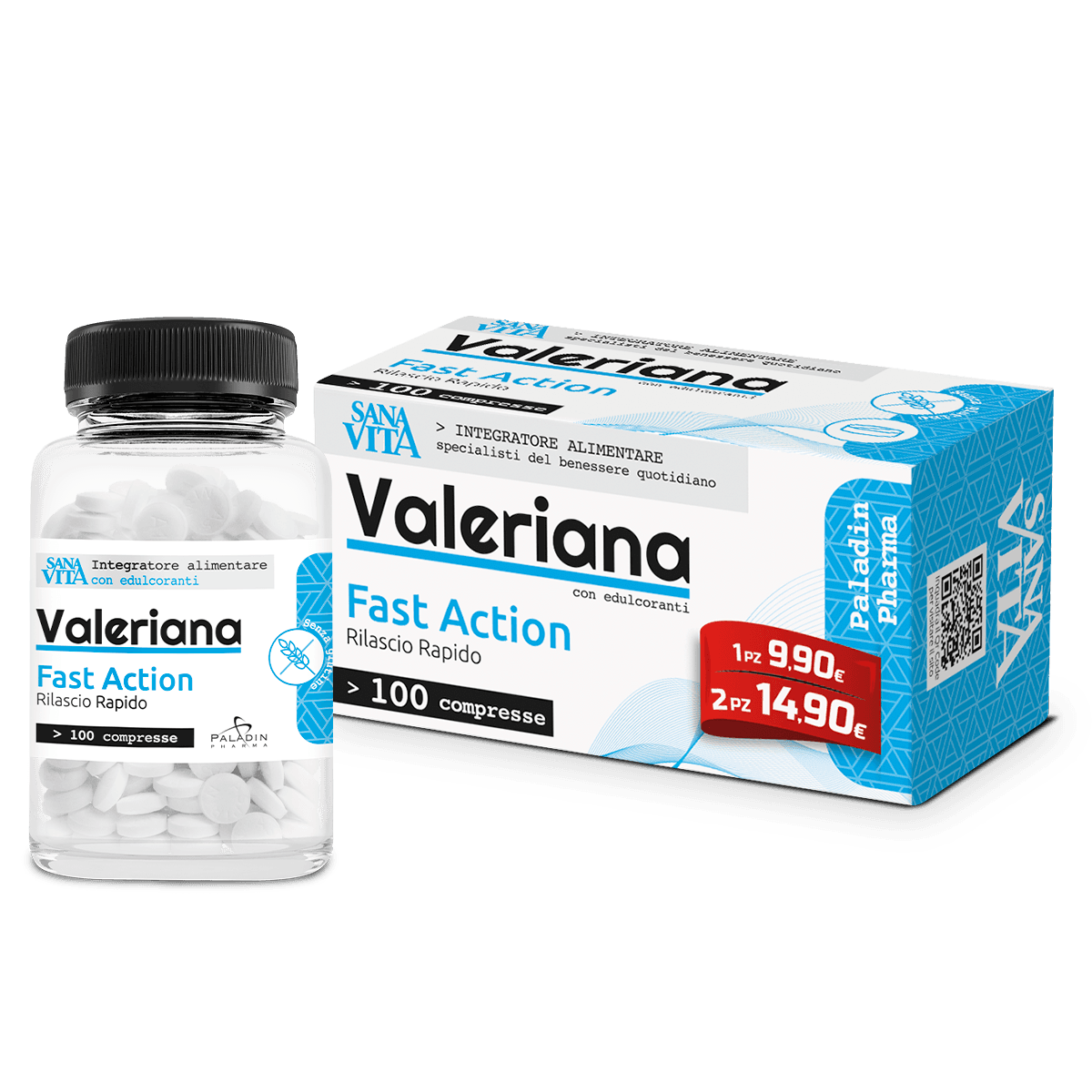 Sanavita Baldrian – 100 Tabletten