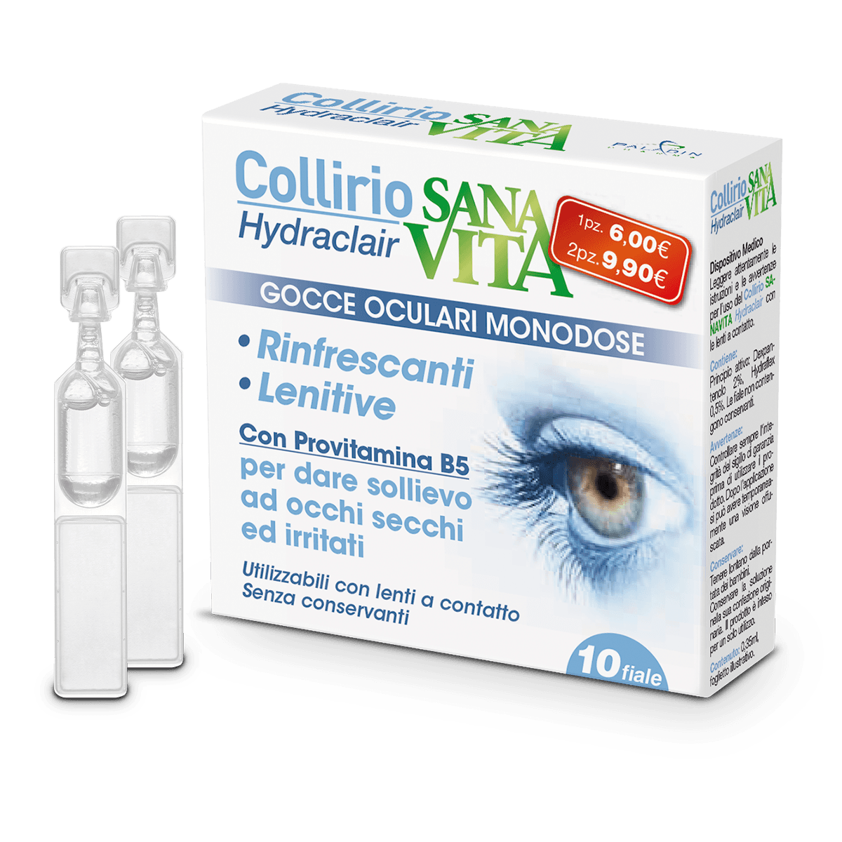 Sanavita Collirio Monodose – 0,35 ml