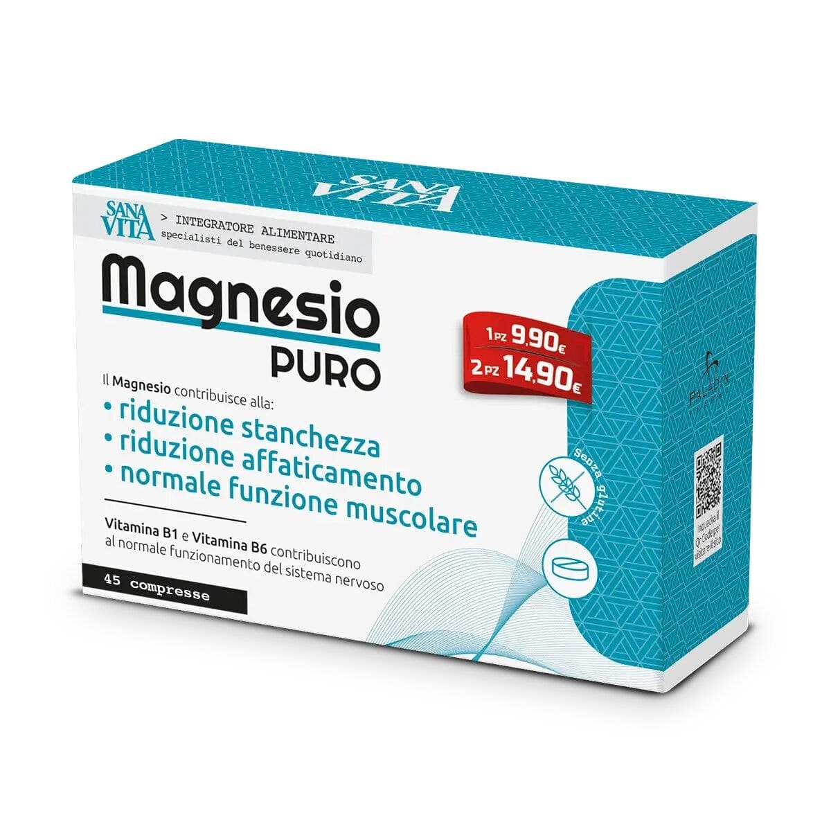 Sanavita Magnesium Puro – 45 compresse