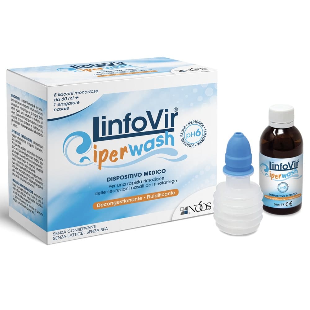 Linfovir Iperwash – Soluzione salina