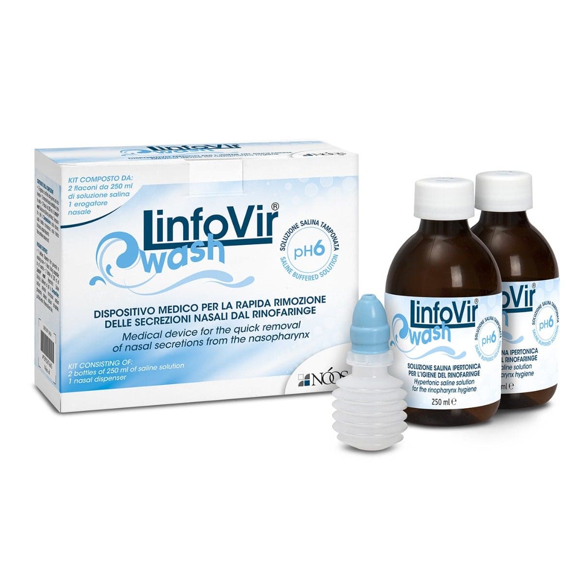 Linfovir Isowash – Soluzione isotonica