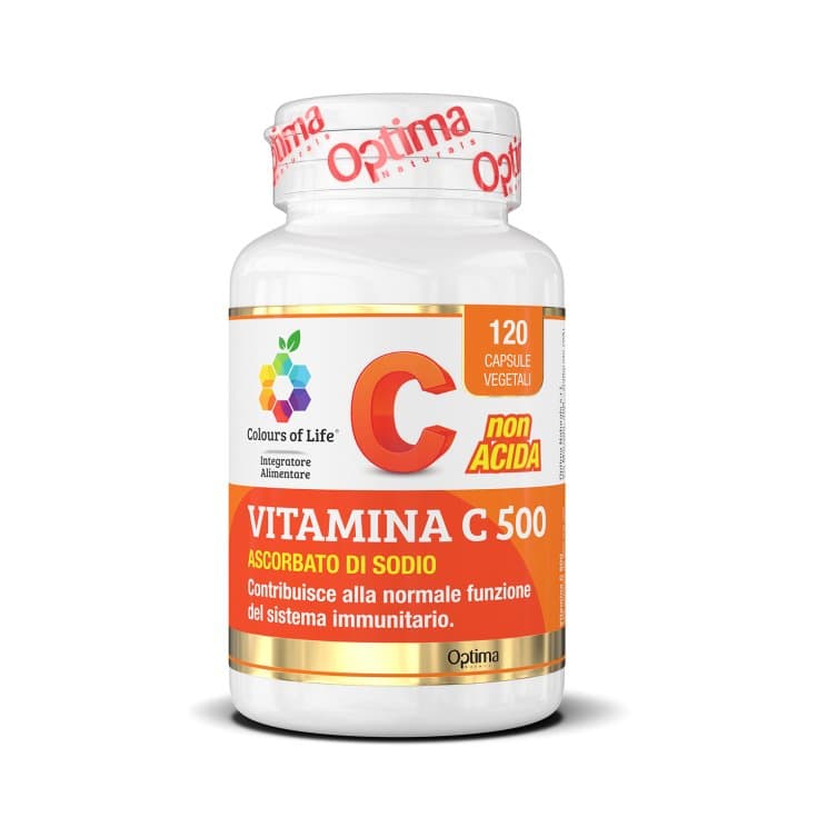 Vitamin C 500 – 120 capsule Colours of