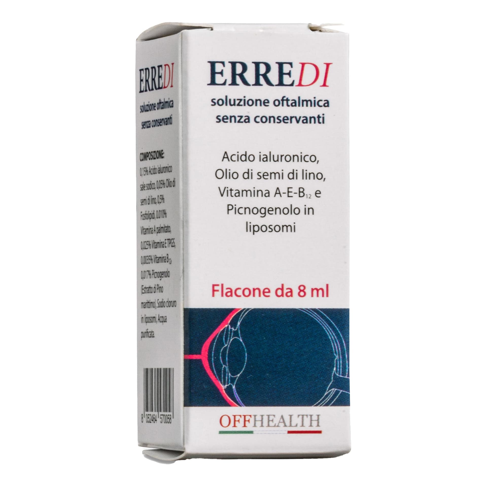 Erredi Cura Occhi Soluzione – 10 ml