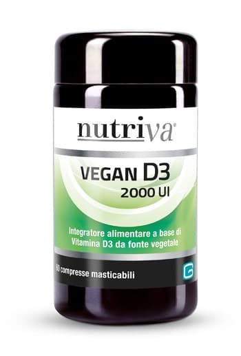 Nutriva Vegan D3 – 60 Tabletten à 2000 IE