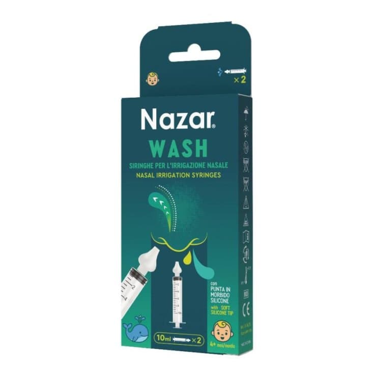 Nazar Wash Spülsirup Nasenspülung – 2er Pack