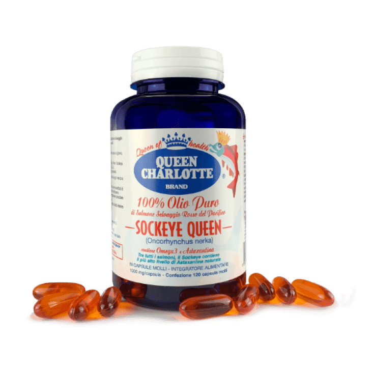 Olio di Salmone Puro Rosso – 120 Capsule