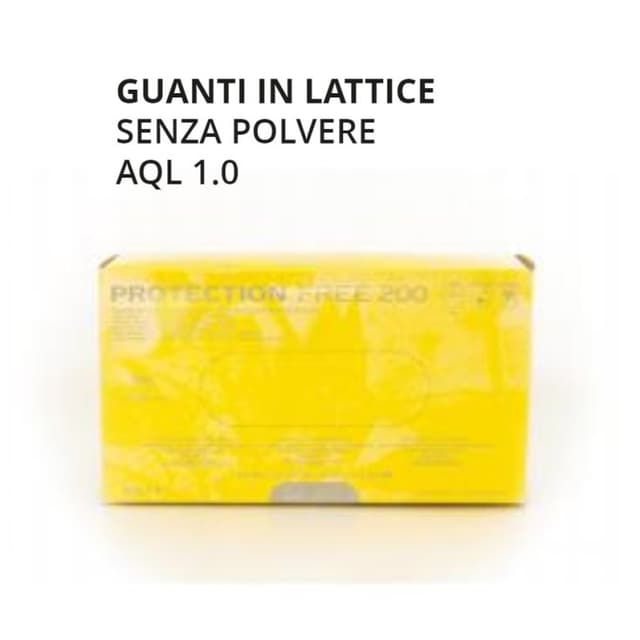 Gammad Guanti in Lattice Taglia L – 100 Pezzi