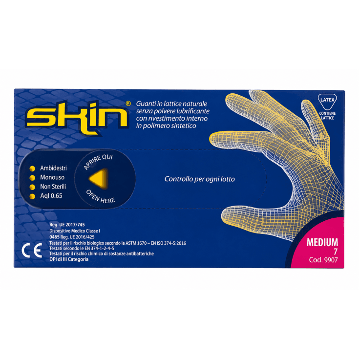 Gammad Latex-Handschuhe Größe M, 100er Pack