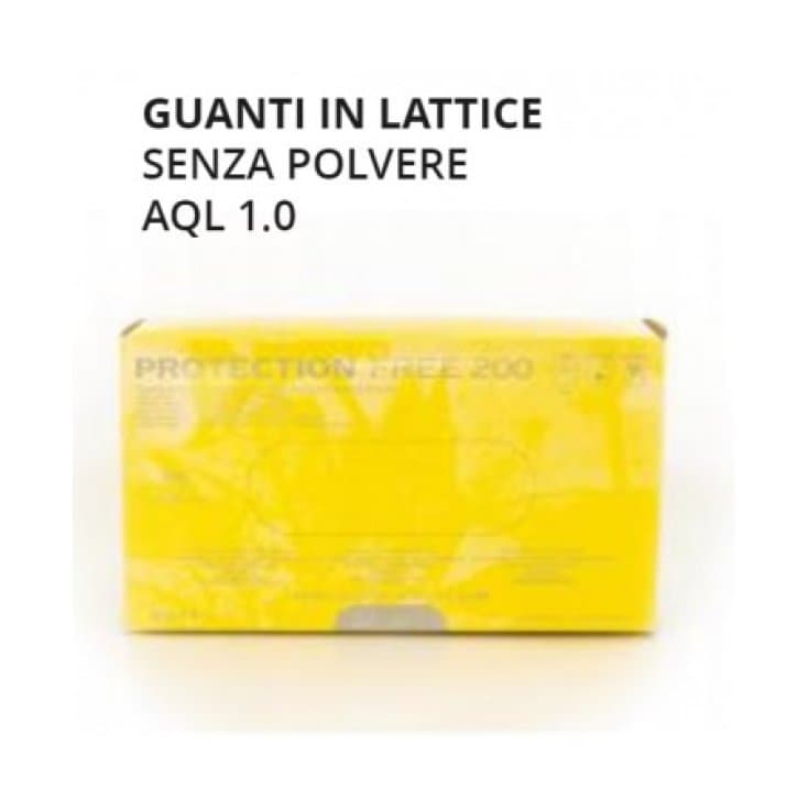Gammad Guanti in Lattice Taglia S – 100 Pezzi