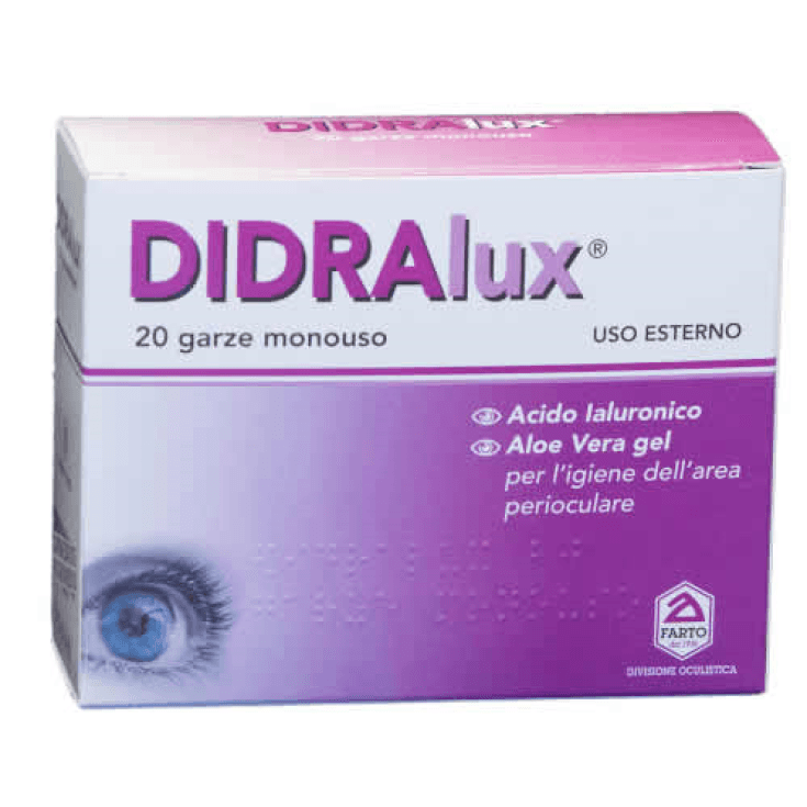 Didralux – 20 salviettine detergenti