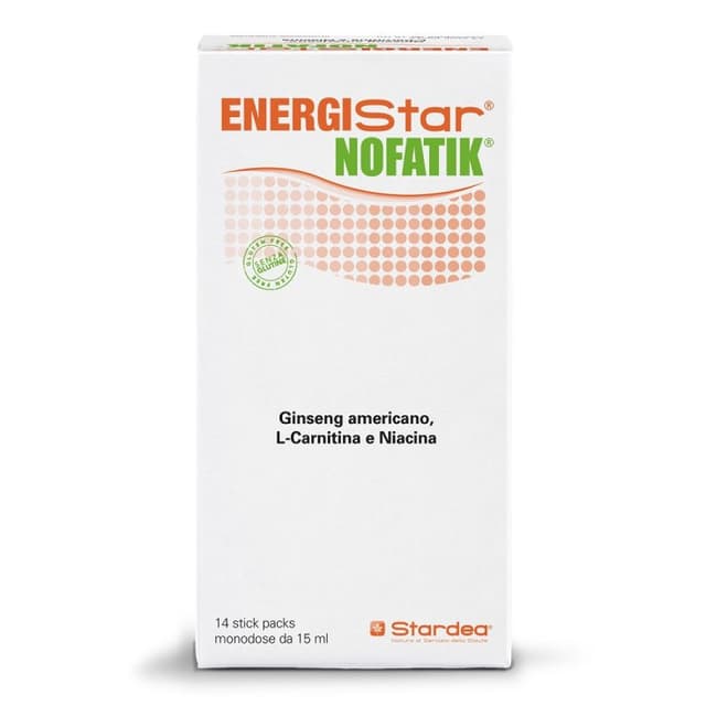 Energistar NoFatik L-carnitina + Ginseng – 14 bustine
