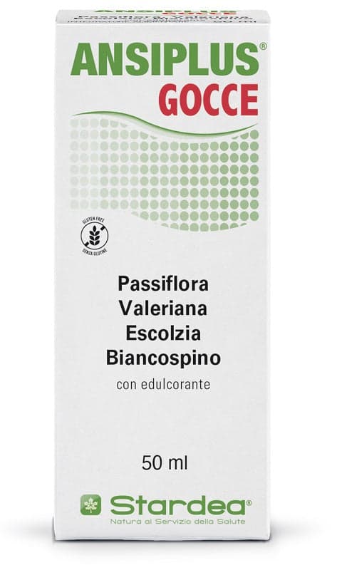 Ansiplus Passiflora + Valeriana – 50 ml Gocce