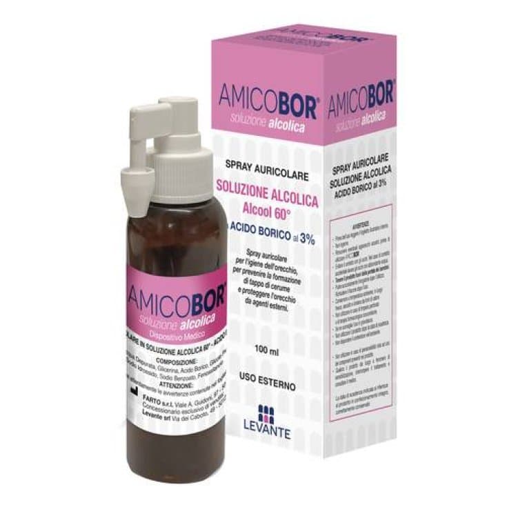 Amicobor soluzione alcolica – 100 ml