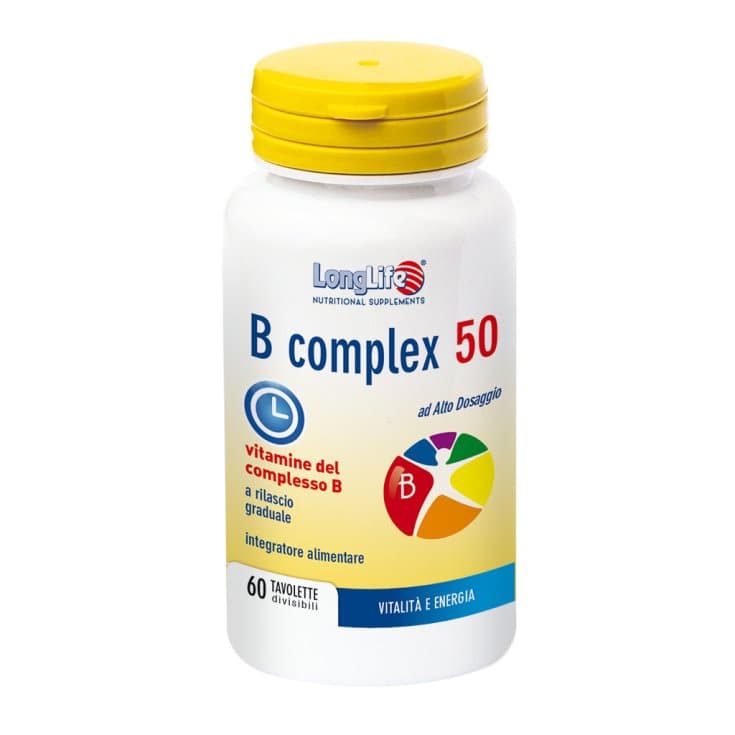 Longlife B Complex 50 – 60 Tabletten