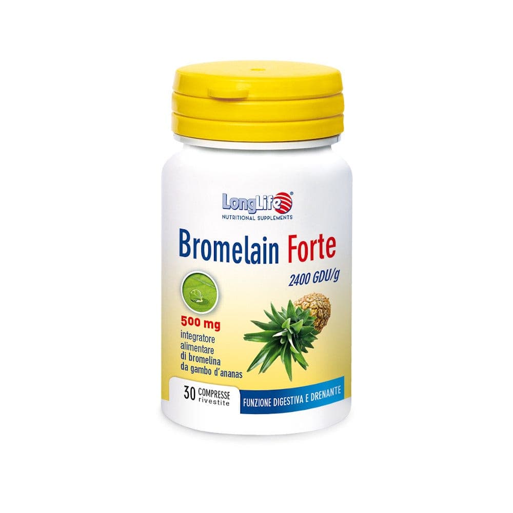 Longlife Bromelain Forte – 30 Tabletten