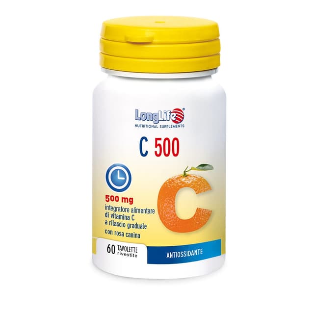 Longlife Vitamin C 500 – 60 compresse