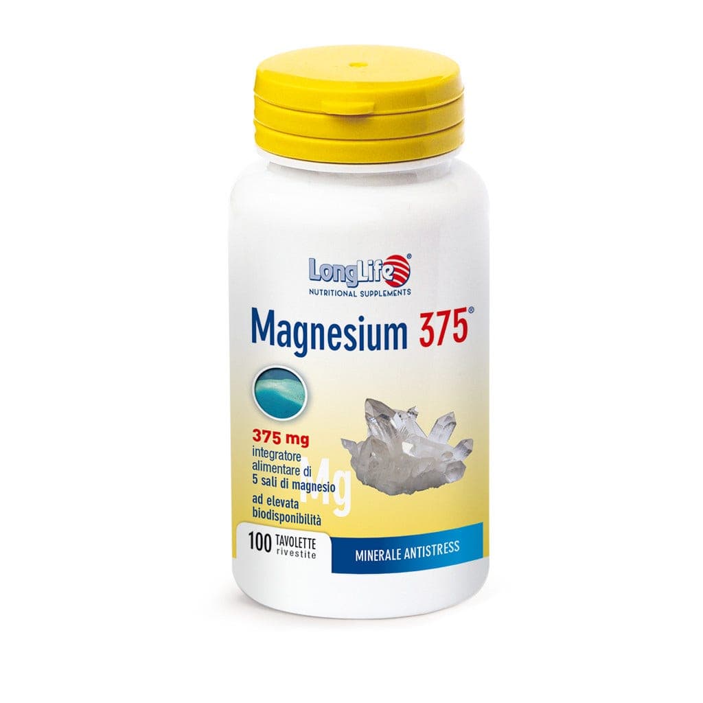 Longlife Magnesium 375 – 100 Tabletten