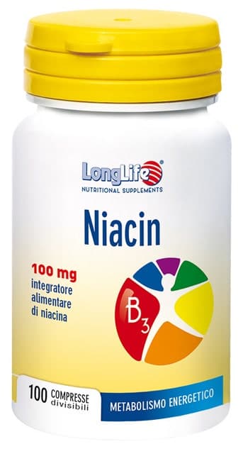 Long Life Niacin – 100 Tabletten