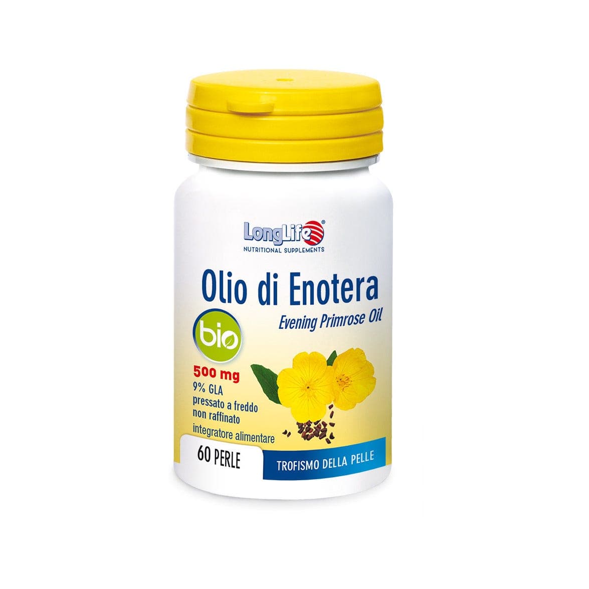 Longlife Nachtkerzenöl Bio – 60 Kapseln