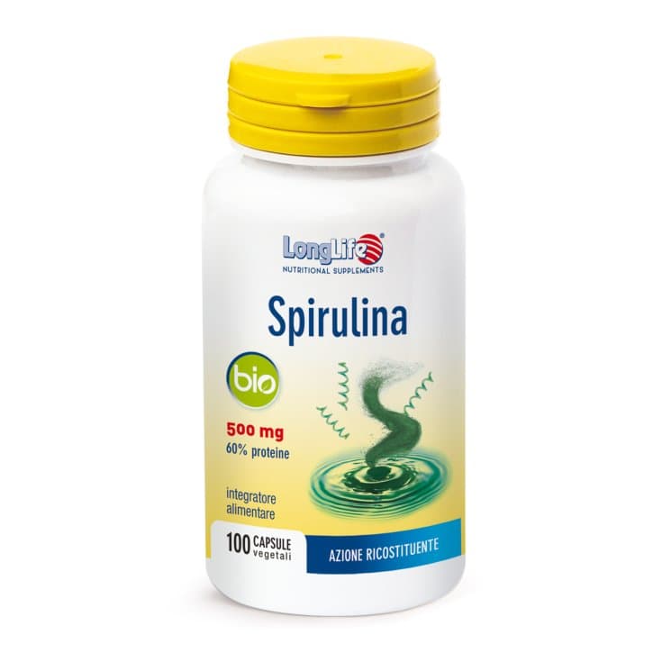 Longlife Spirulina Bio – 100 capsule