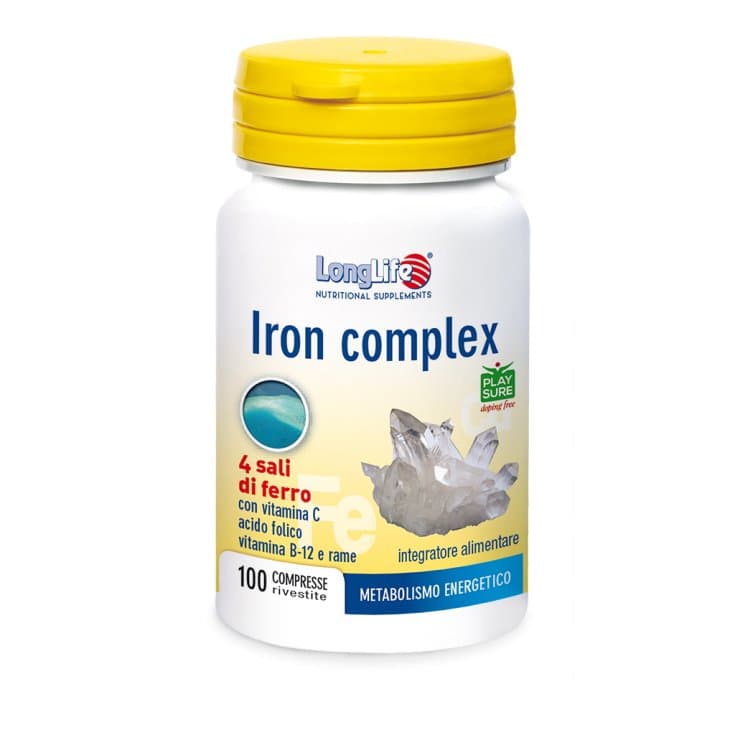 Longlife Iron Complex – 100 Tabletten