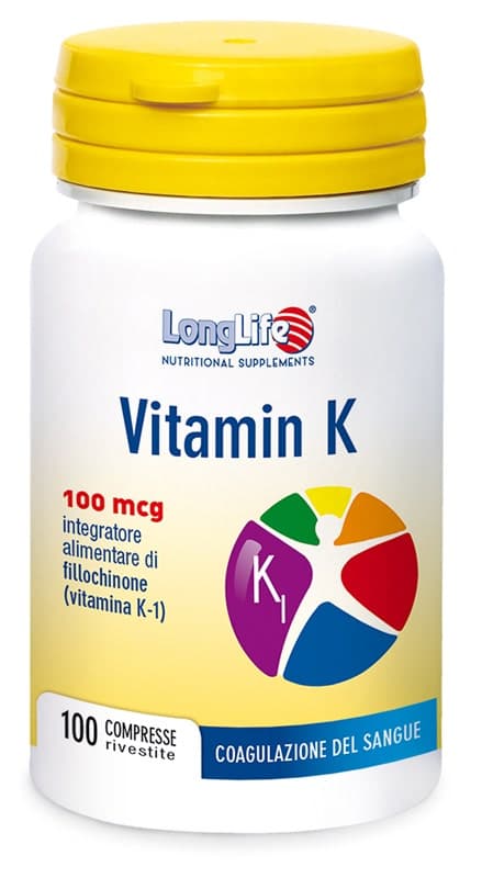 Longlife Vitamin K – 100 compresse