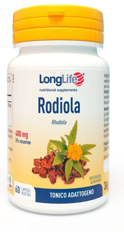 Longlife Rhodiola 3% – 400 mg capsule