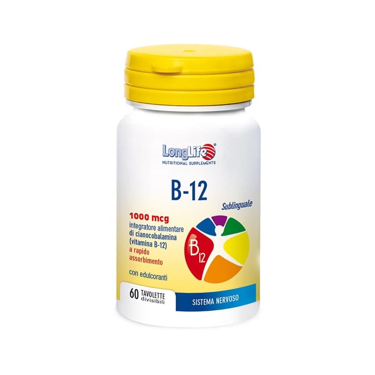 Longlife B12 1000 mcg – 60 Tabletten