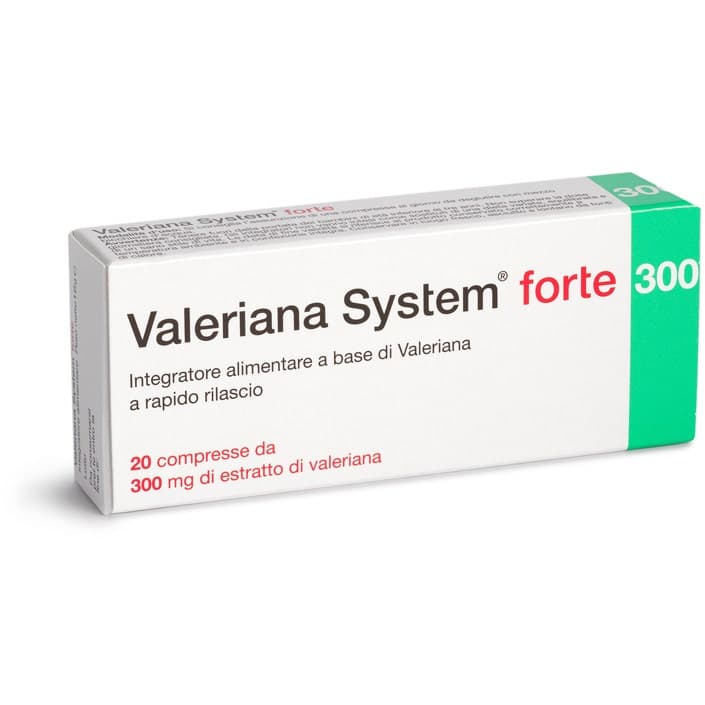 Valeriana System Forte – 20 compresse