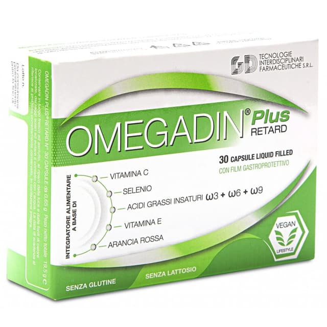 Omegadin Plus Retard Omega-3 EPA e DHA – 30 capsule