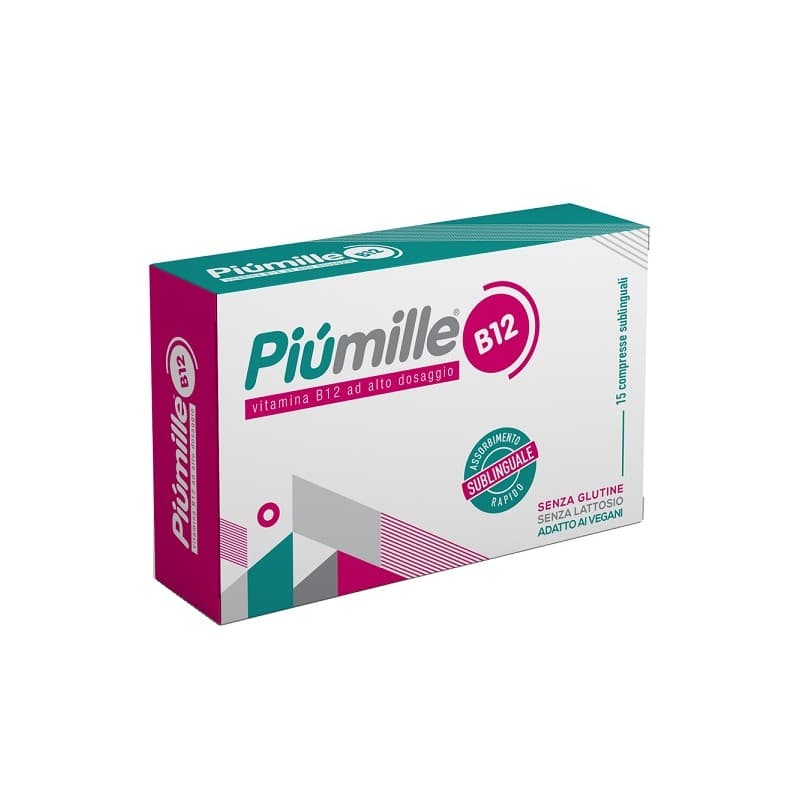 Piumille B12 – 15 Compresse Sublinguale
