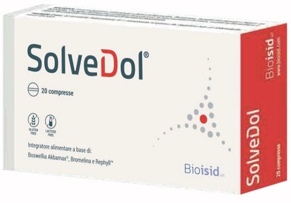 Solvedol Bromelina + Boswellia – 20 compresse