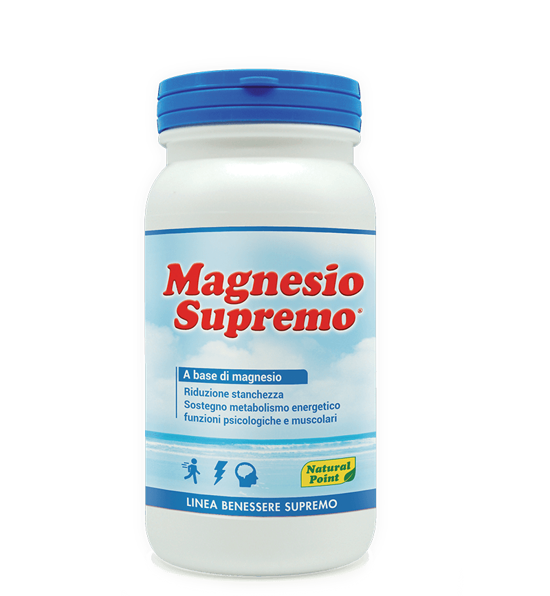 Magnesio Supremo – 150 g polvere Naturpoint