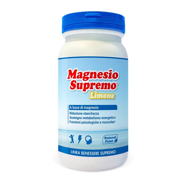 Magnesio Supremo Lemon – polvere Naturpoint