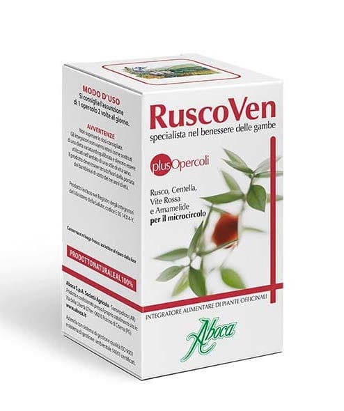Ruscoven Plus – 50 bustine ABOCA
