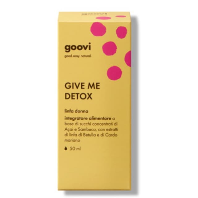 GOOVI Linfa Donna Drenante Betulla + Cardo mariano – 50 ml