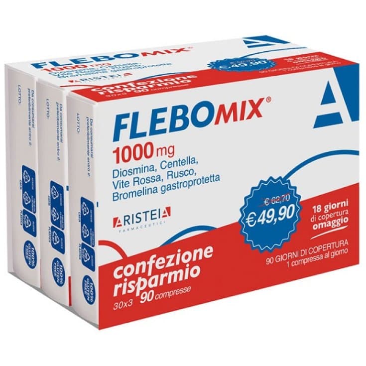 Flebomix 1000 mg Tri-Pack – 90 compresse