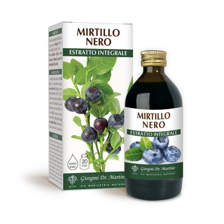 MIRTILLO NERO ESTR INTEG 200ML