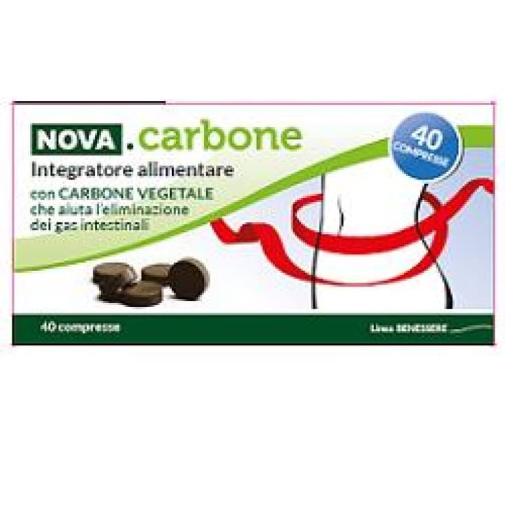 Aktivkohle Nova – 40 compresse
